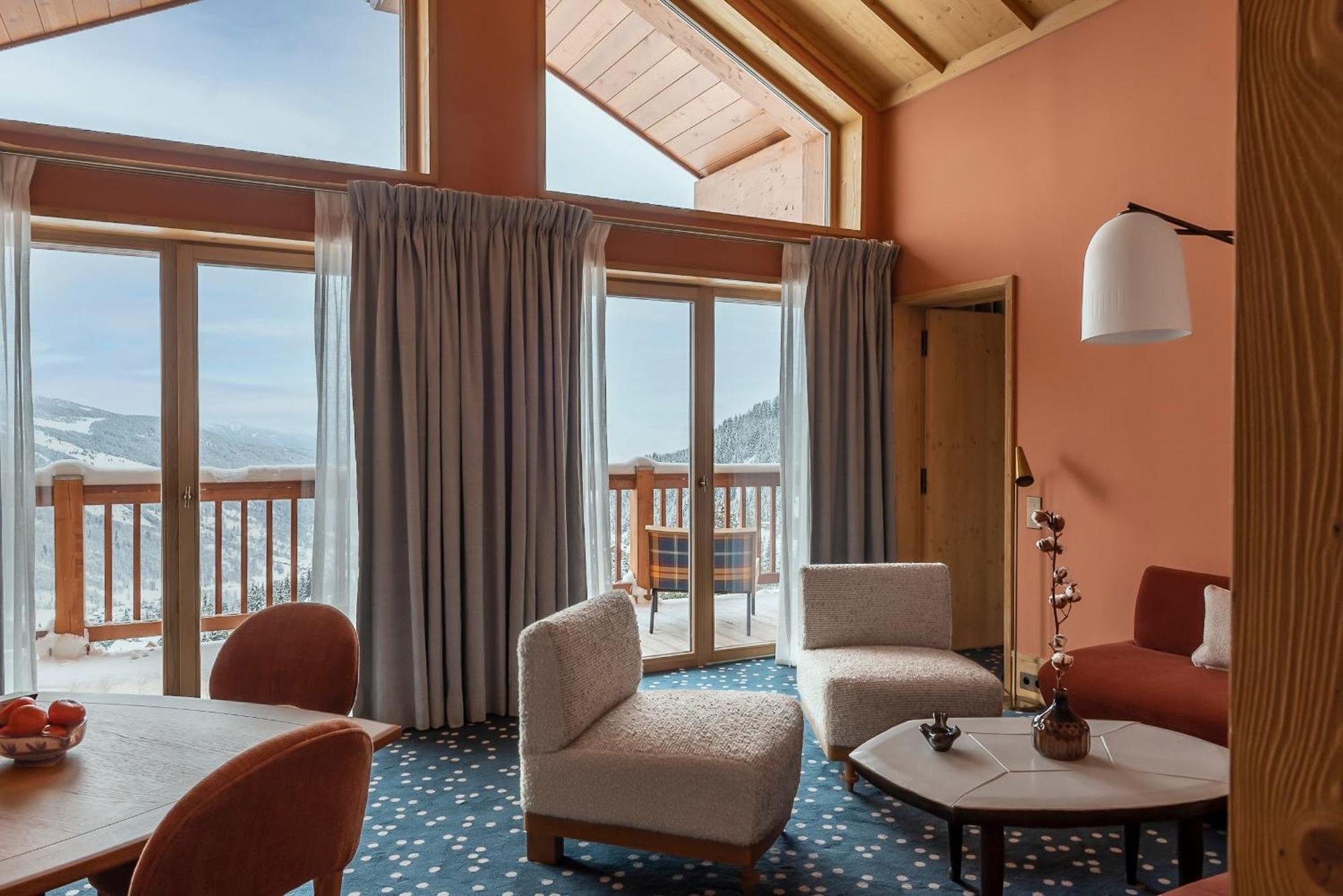 Hotel Le Coucou Méribel Eksteriør bilde