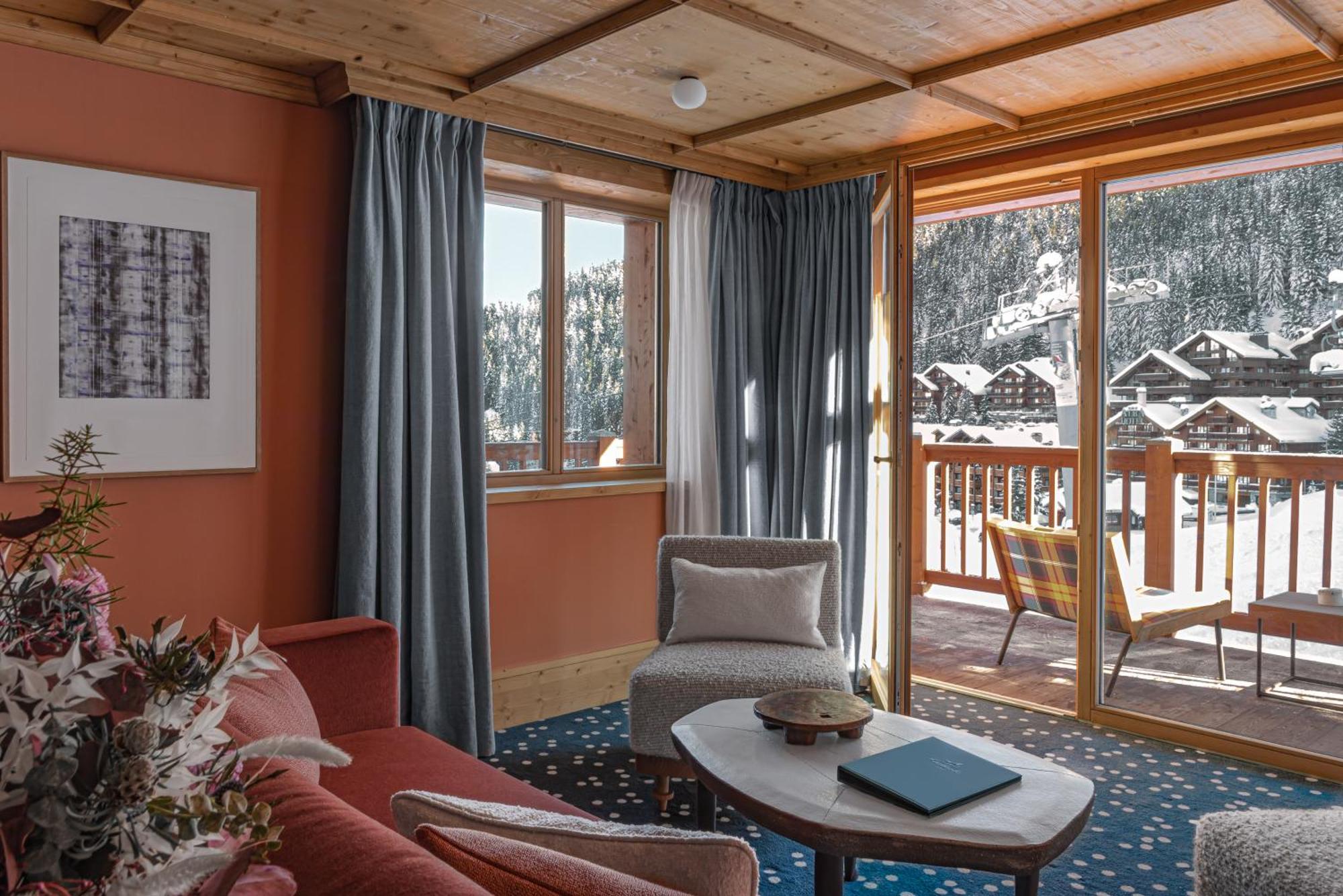 Hotel Le Coucou Méribel Eksteriør bilde