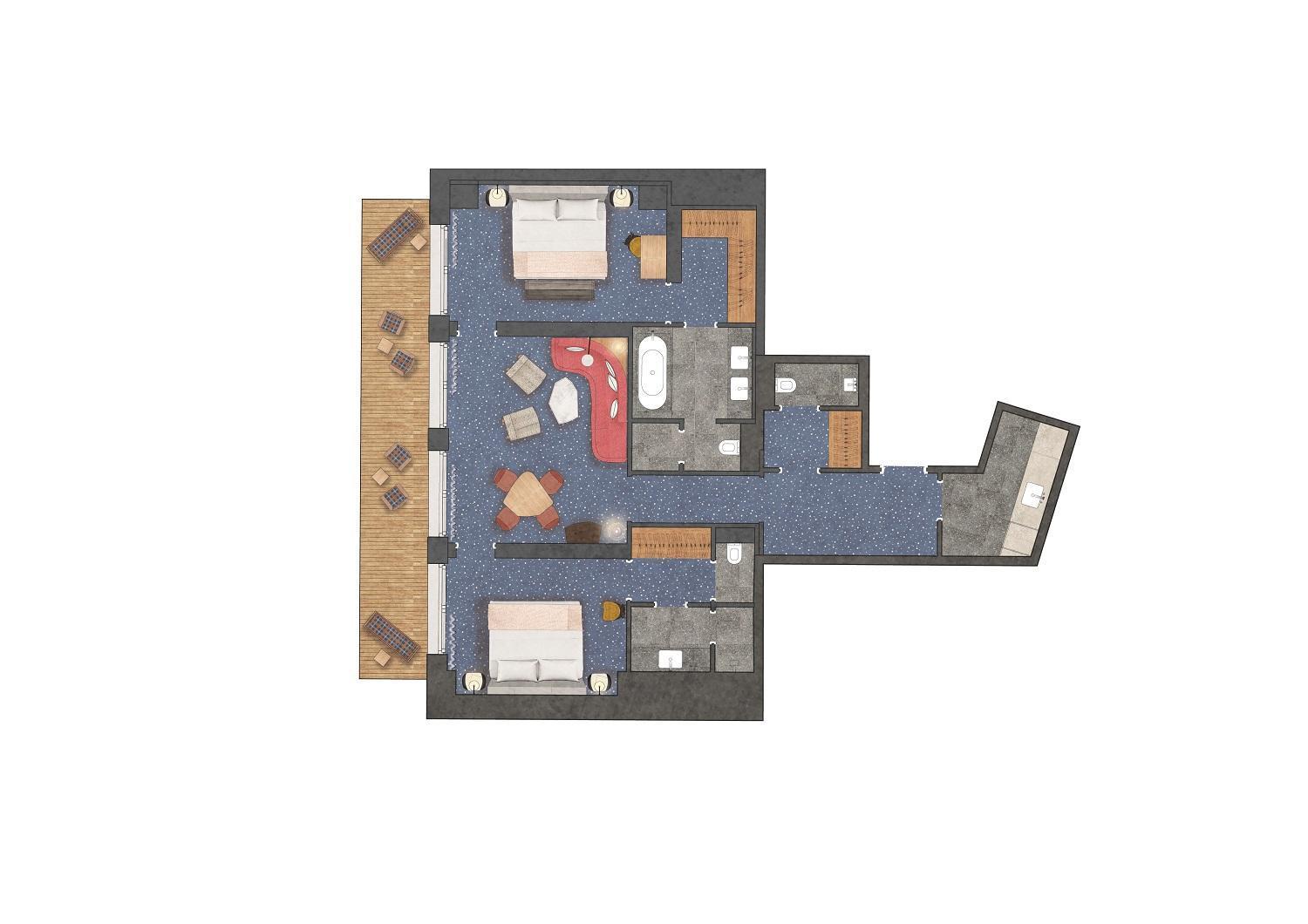 Hotel Le Coucou Méribel Eksteriør bilde